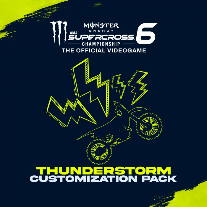 Monster Energy Supercross 6 - Customization Pack Thunderstorm