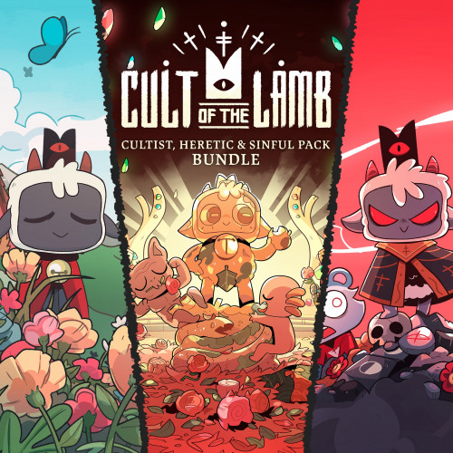 Cult of the Lamb - Cultist, Heretic, and Sinful Pack Bundle