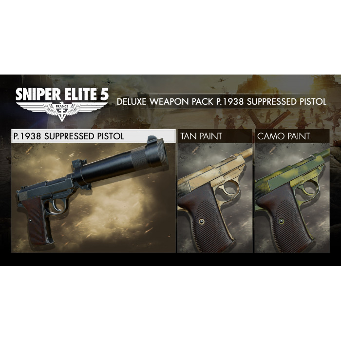 Sniper Elite 5: P.1938 Suppressed Pistol