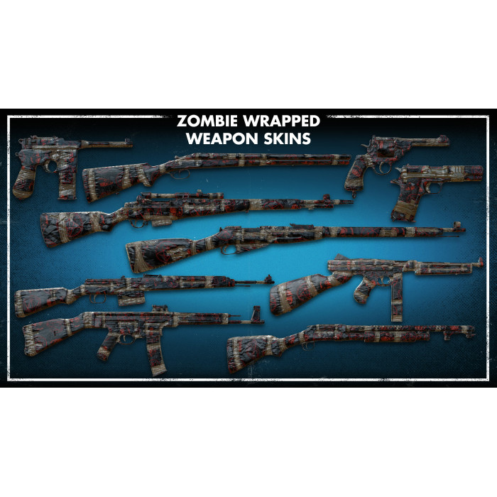 Zombie Army 4: Zombie Wrapped Weapon Skins