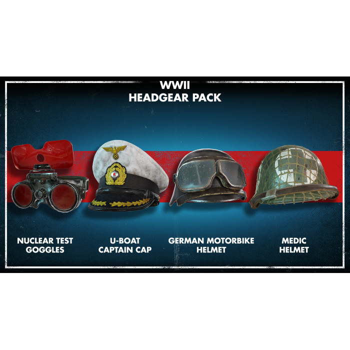 Zombie Army 4: WWII Headgear Pack