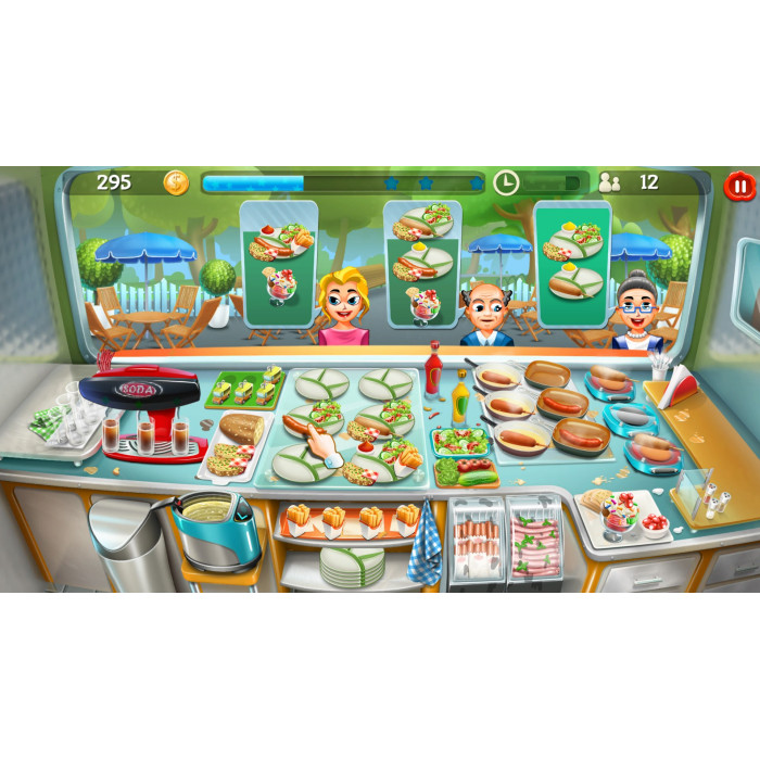 Food Truck Tycoon + Burger Chef Tycoon + Sweet Bakery Tycoon