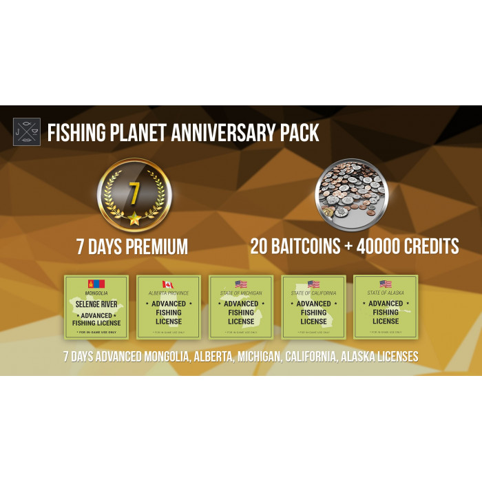 Fishing Planet Anniversary Pack