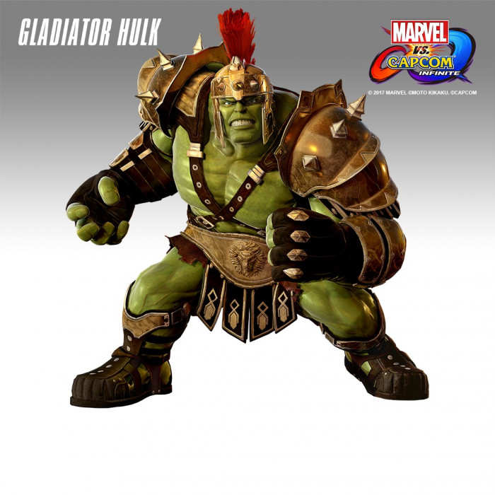 Marvel vs. Capcom: Infinite - костюм Gladiator Hulk