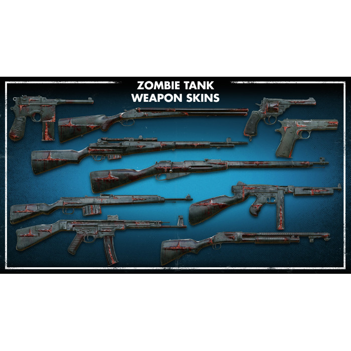 Zombie Army 4: Zombie Tank Weapon Skins