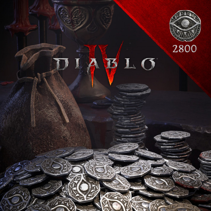 Diablo® IV - 2800 Platinum: 2500 + 300 Platinum Bonus