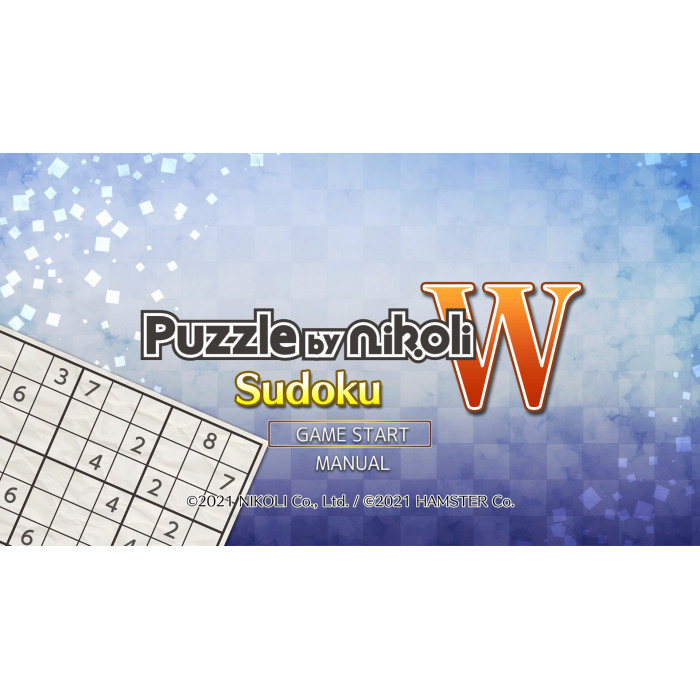 Puzzle by Nikoli W Sudoku