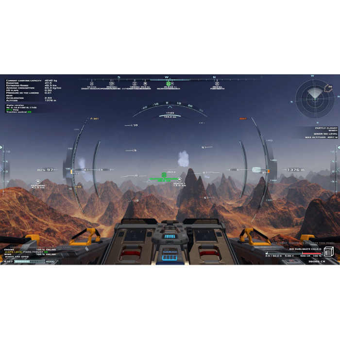 Frontier Pilot Simulator