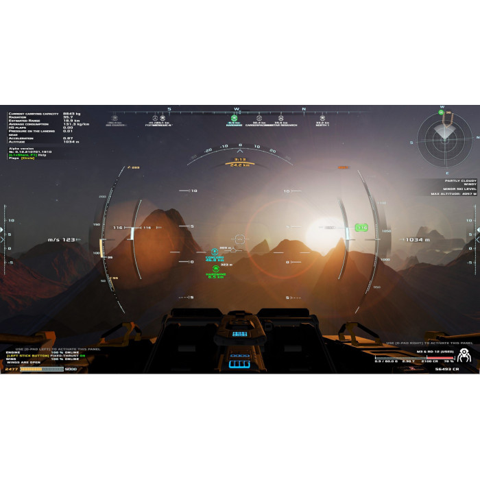 Frontier Pilot Simulator