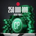 250000000 CP