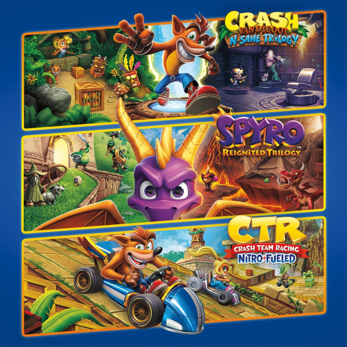 Тройной набор Crash™ + Spyro™