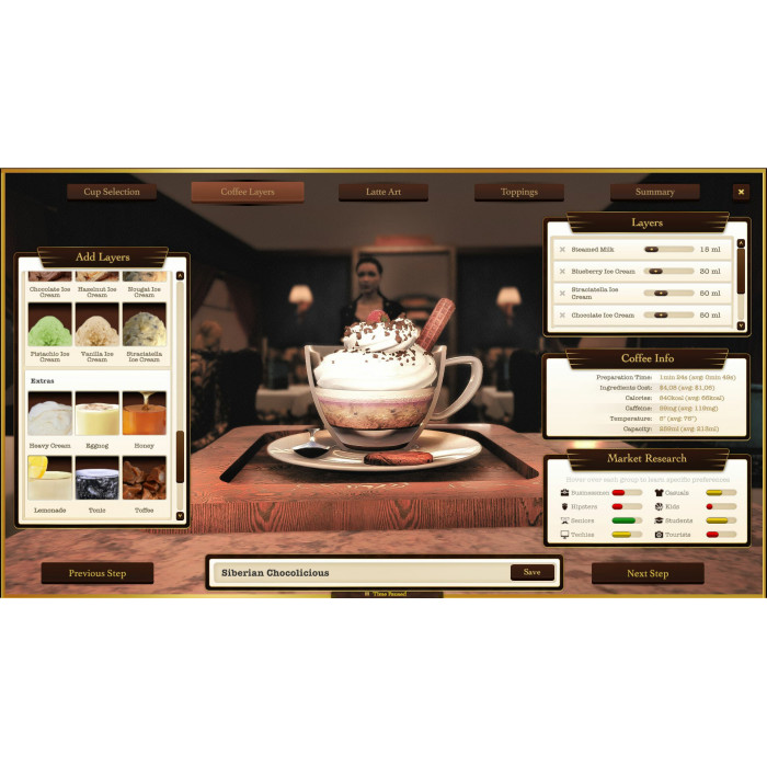 Espresso Tycoon & Thief Simulator
