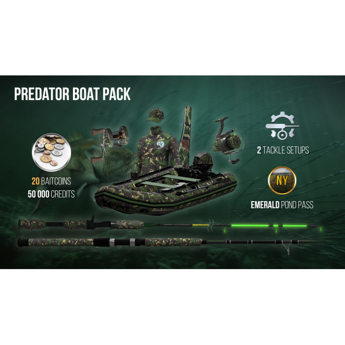 The Fisherman - Fishing Planet: Predator Boat Pack