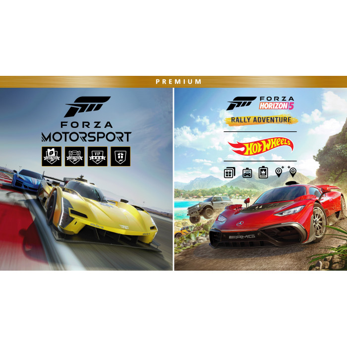 Forza Motorsport and Forza Horizon 5 Premium Editions Bundle