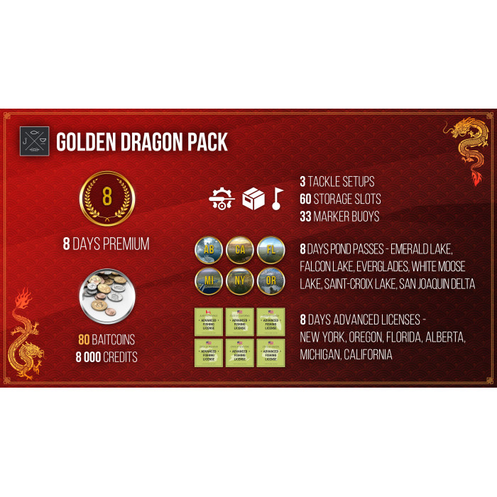 Fishing Planet: Golden Dragon Pack