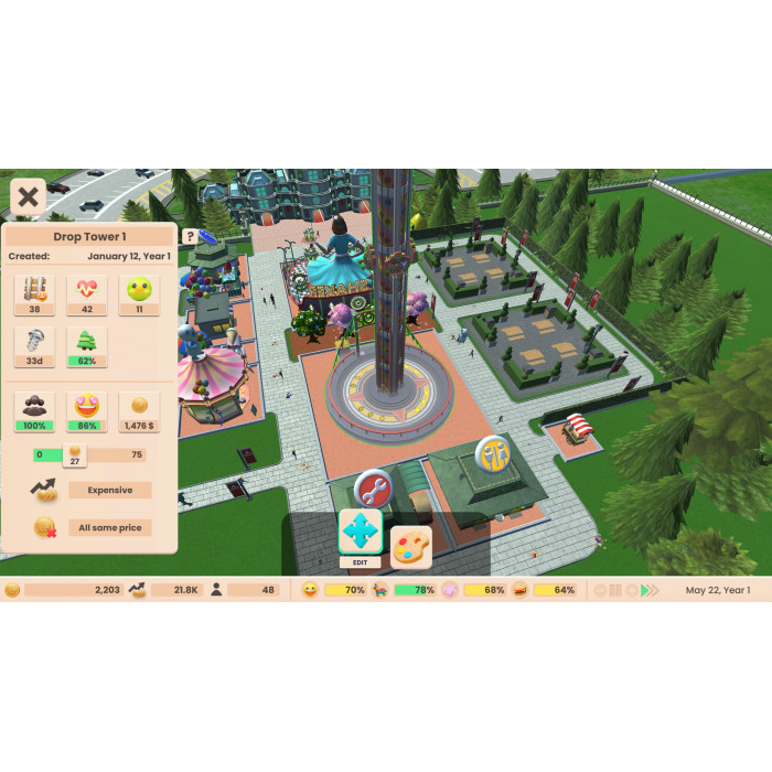 RollerCoaster Tycoon Adventures Deluxe