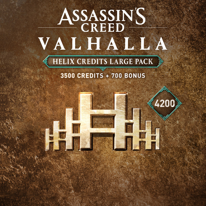 Assassin's Creed® Вальгалла – большой набор кредитов Helix (4200)