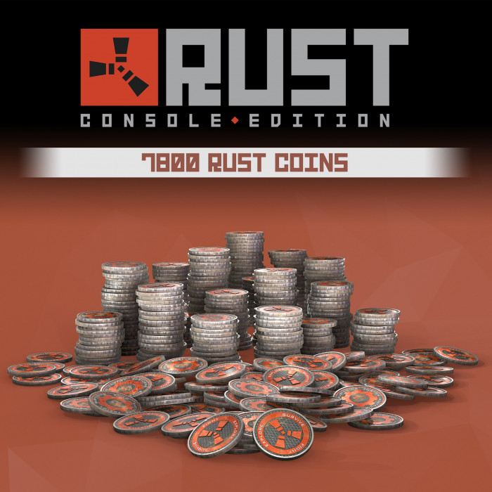 Rust Console Edition - 7800 Rust Coins