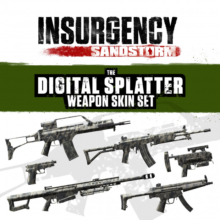 Insurgency: Sandstorm - Digital Splatter Weapon Skin Set