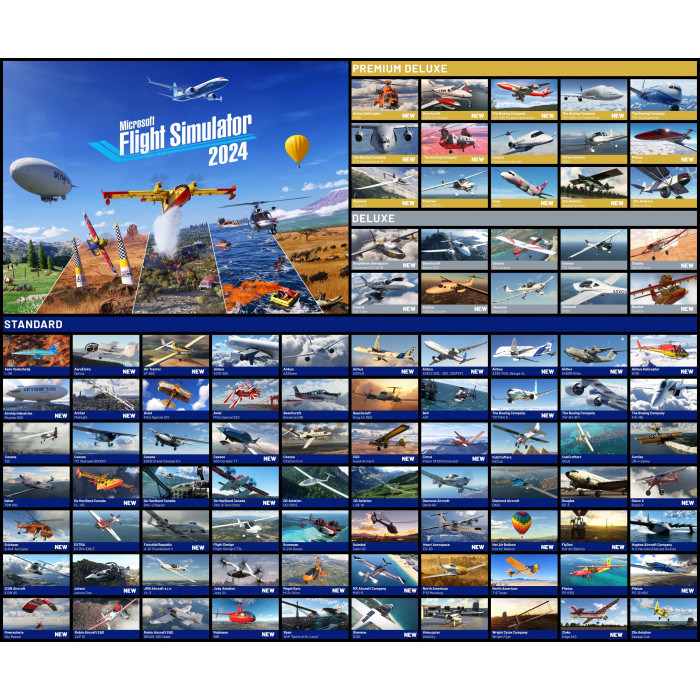 Microsoft Flight Simulator 2024 - Premium Deluxe Edition