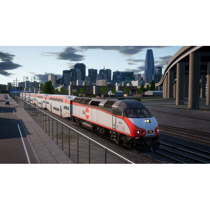 Train Sim World® 4 Compatible: Caltrain MP36PH-3C 'Baby Bullet'