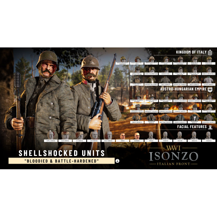 Isonzo - Shellshocked Units Pack