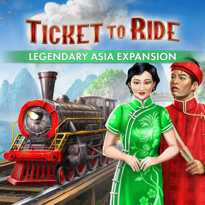 Ticket to Ride: Legendary Asia Expansion