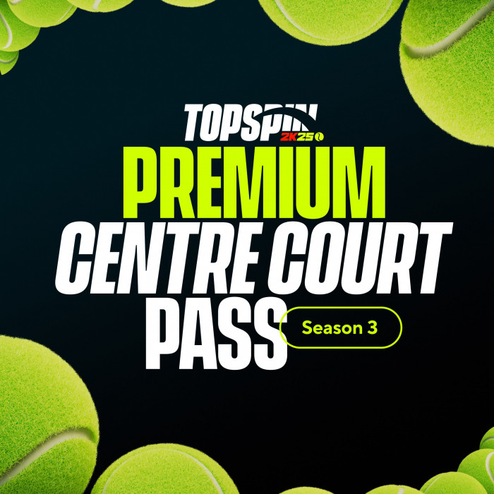 Абонемент TopSpin 2K25 Premium Centre Court Pass 3