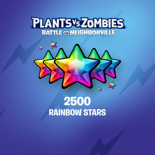 Plants vs. Zombies™: Битва за Нейборвиль — 2 000 радужных звезд (+500 дополнительно)