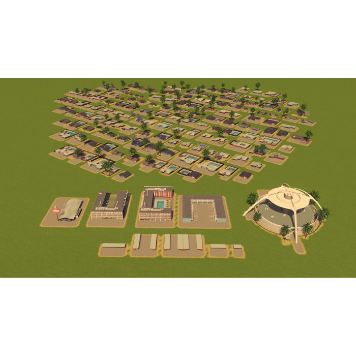 Cities: Skylines - Content Creator Pack: Mid-Century Modern