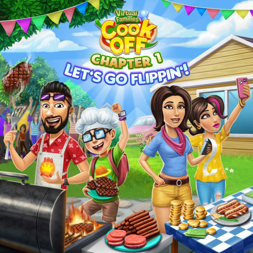 Virtual Families Cook Off: Chapter 1 Let's Go Flippin'