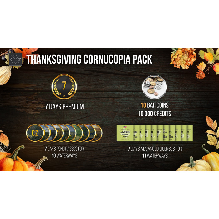 Fishing Planet: Thanksgiving Cornucopia Pack