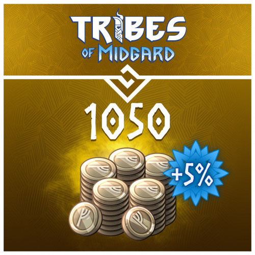 Tribes of Midgard 1050 Platinum Coins