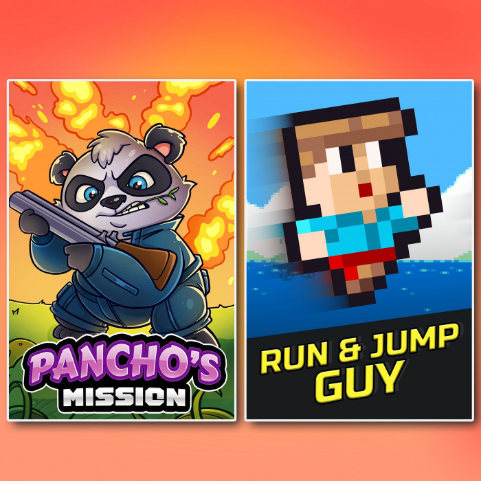 Indie Platformer Bundle: Run & Jump Guy + Pancho's Mission