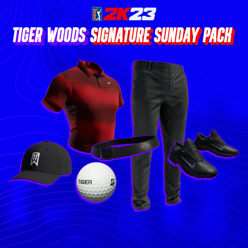 Фирменный воскресный набор Tiger Woods PGA TOUR 2K23