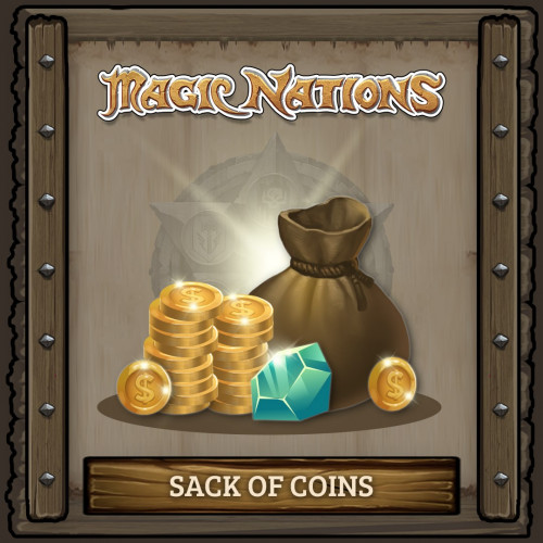 Magic Nations 4800 Gold coins