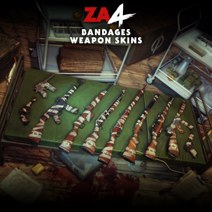 Zombie Army 4: Bandages Weapon Skins