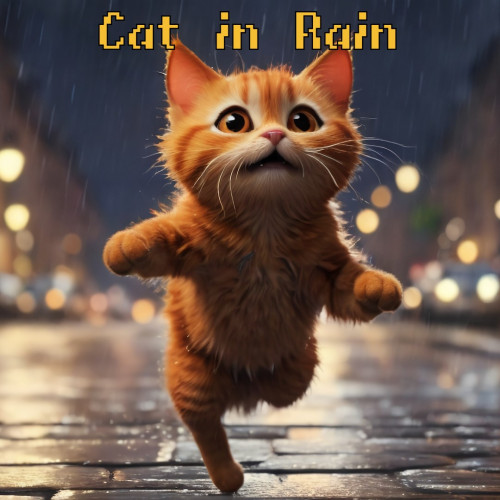 Cat in Rain