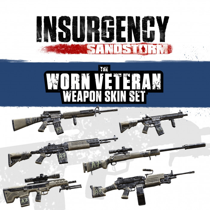 Insurgency: Sandstorm - Worn Veteran Weapon Skin Set