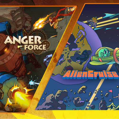 AngerForce and AlienCruise Arcade Shooting Bundle