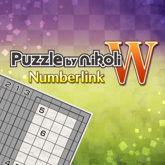 Puzzle by Nikoli W Numberlink