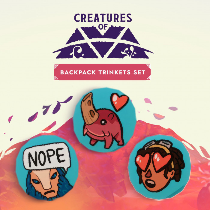 Creatures of Ava: Deluxe Backpack Trinkets Set