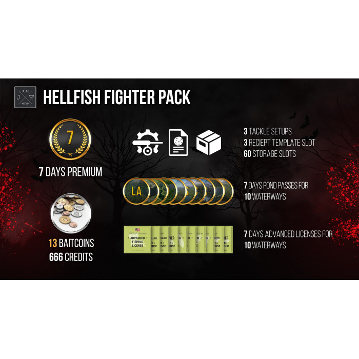 Fishing Planet: Hellfish Fighter Pack