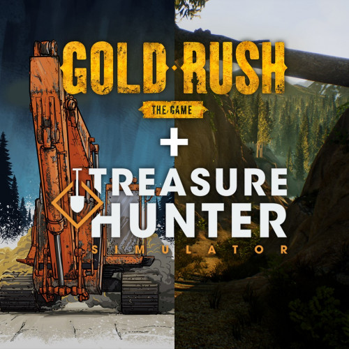 Пакет симуляторов: Treasure Hunter Simulator и Золотая лихорадка [Gold Rush] (ДВОЙНОЙ НАБОР)