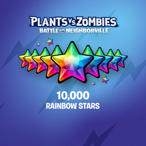 Plants vs. Zombies™: Битва за Нейборвиль — 7 500 радужных звезд (+2 500 дополнительно)