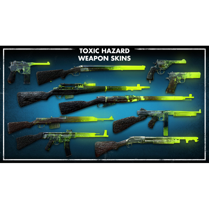 Zombie Army 4: Toxic Hazard Weapon Skins