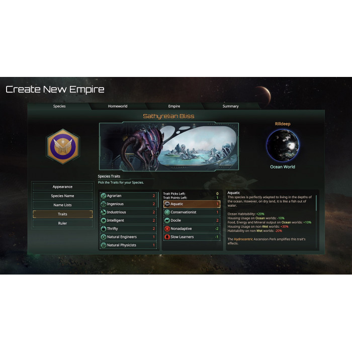 Stellaris: Aquatics Species Pack