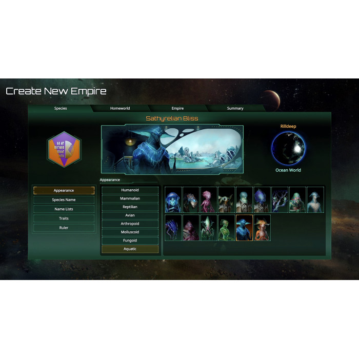 Stellaris: Aquatics Species Pack