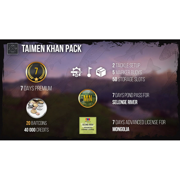 Fishing Planet: Taimen Khan Pack