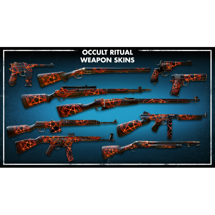 Zombie Army 4: Occult Ritual Weapon Skins